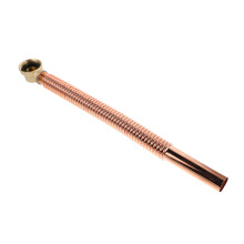 Durable Copper Plated Bathtub Flexible Drain Pipe Replacement Kit