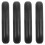 4Pcs Rv Sewer Valve Handle Replacement ABS Durable Black Camper Grip 1