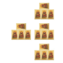 Cartes Amulettes Dorées Protection Feng Shui