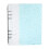 Blue A5 Notebook Shell Cover Plastic Metal Office Binder 1