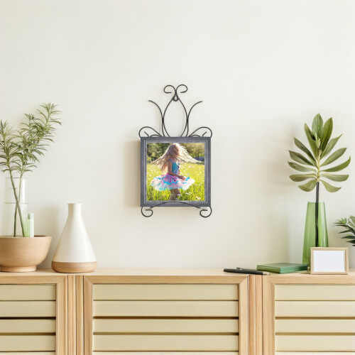 2Pièces Porte-Plateaux Noir - Support Décoratif Stable 2