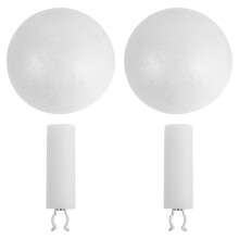 1Set Foam Mannequin Buste DIY Accessoires Voor Kledingfotografie