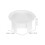 3Pcs White Plastic Water Jug Lids - Reusable Pitcher Caps for Home Use 2
