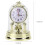 Vintage European-style silent table clock gold 1