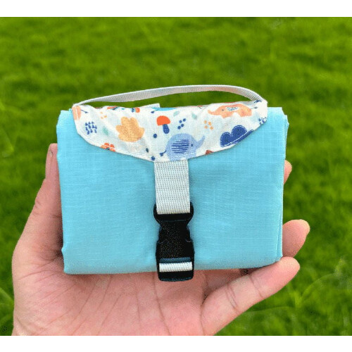Mini strandmåtte - Sammenfoldelig bærbar picnicmåtte