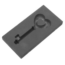 Moule En Graphite Cœur Pour Fusion Métal Noir Haute Température