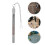 Weatherproof Silver Fishing Thermometer Precise Water Temperature 6