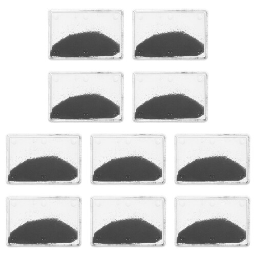 10Pcs Magnetic Iron Filings Case for Physics Teaching High