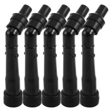 5St Zwarte Bougiekap Voor Dirtbike En Atv Plastic Plugboot Vervanging
