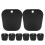 8Pcs Black PVC Boot Shapers for Women Men Flexible Tall Boot Inserts 1