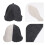 2Pièces Bonnet Feutré Sauna Pour Hammam Salé 6