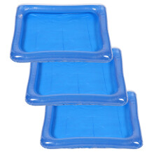 3St Opblaasbare Kids Zwembaden PVC Met Vis En Waterpret