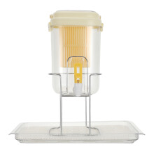 Yellow Refrigerator Water Pitcher with Spigot and Leakproof Design