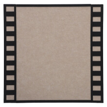 Khaki Felt Memo Mat Filmstrip Bulletin Board for Office and Home
