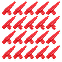 100Pcs Plastic Air Pump Nozzles Kit for Balloon Mattress Tire Inflator