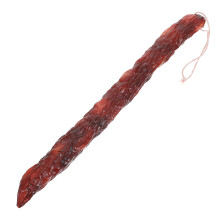 Red Plastic Faux Sausage Prop for Food Photography and Home Decor