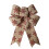Juldekoration med imitation av rosett, 1 styck 1