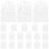 20Pcs Hanging Clothes Storage Bags Clear Plastic Dustproof Suit Covers 1