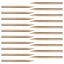 120Pcs Mini Woodworker Pencils Hb Hexagonal Short Pencils for Students