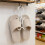 10Pcs White ABS Wall Mounted Shoe Rack for Home Space Saving Organizer 9