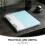Blue A5 Notebook Shell Cover Plastic Metal Office Binder 5