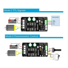 MD25HV Cytron 25Amp 7V-58V High Voltage  Motor Driver for Brushed  Motors High Power PWM Control