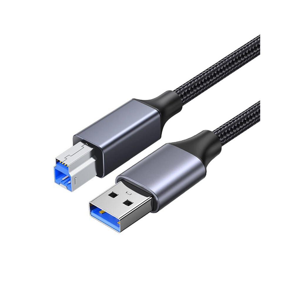 Usb Printer Cable Usb Type B Male To A Male Usb 3.0 Printer Scanner Cable For Hdd Enclosure Blu-Ray Drives Printer 1M 6031891321992
