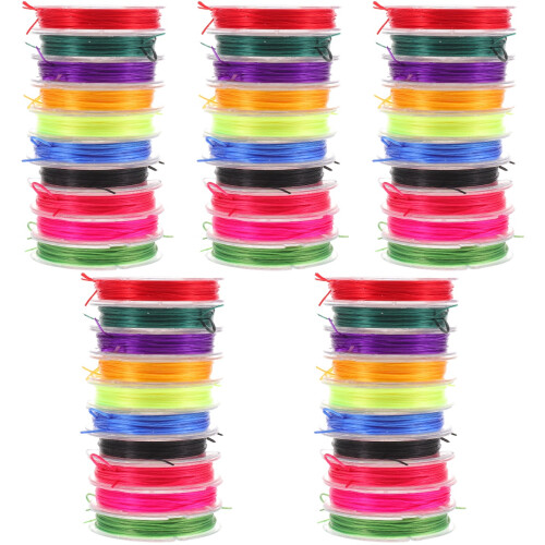 50 Élastique Coloré Pour Bracelet DIY Fil 1