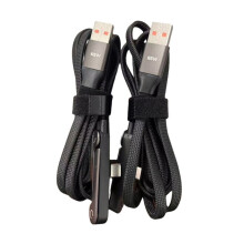 65w USB-C Charge Cable with Stand for Fast Charging and Data Sync