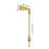 Golden Metal Candle Snuffer Long Handle Flame Extinguisher Tool 2
