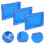3Pièces Enfant Gonflable Portable Bleu En PVC Durable 5