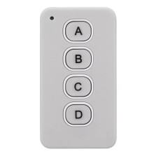 433MHz Remote Control Clone Learning 4CH Car Key Garage Door Gate Opener Duplicator Universal 4 Buttons Door Remotes B