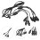 2Pcs 1 to 4 Perm Rod Splitter Resistant Dc 6