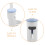 1Ensemble Grattoir Langue Silicone Doux Avec Têtes Remplaçables 4
