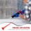 6Pcs Durable Plastic Caulk Nozzle Tips Red for Precise Home Renovation 5