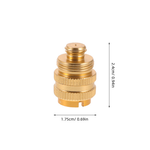 5Pièces Adaptateur Microphone Alliage , Vis Stand Mic 1