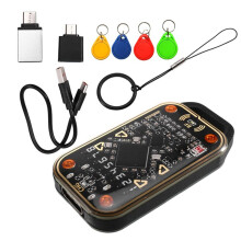 Chameleon Ultra V3.0 RFID Card Emulator Reader+4PCS UID/CUID Keychain 125Khz 13.56Mhz ID IC Card Tag Copyer