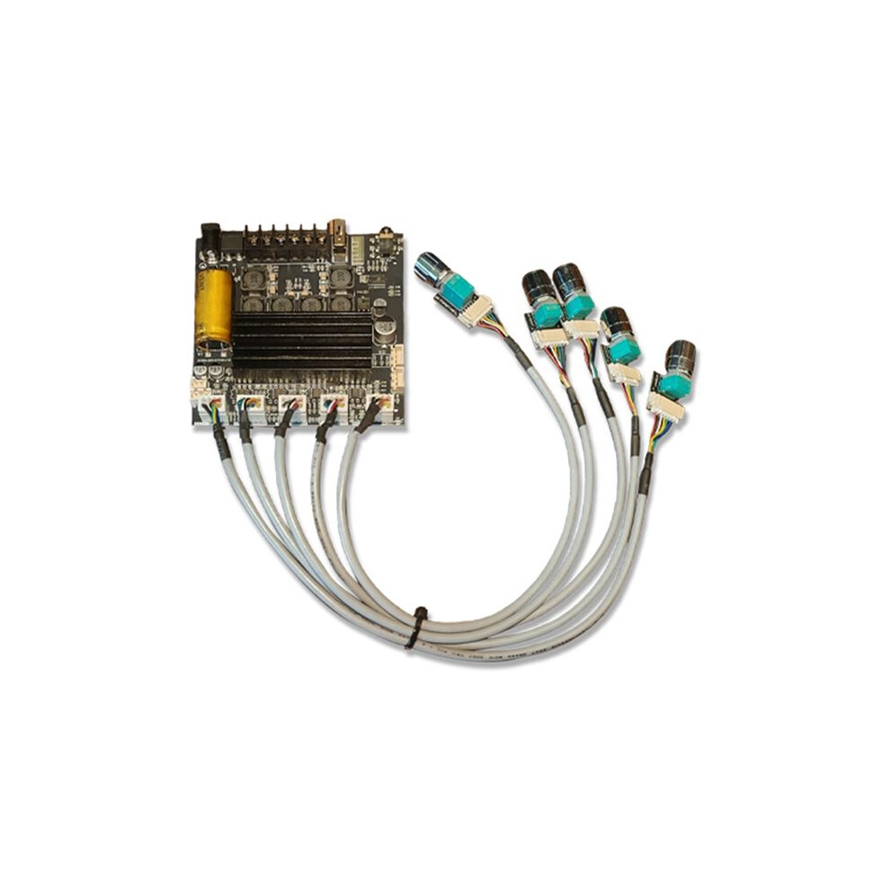 Zk-Tb21 Pro Power Amplifier Board 50W+50W+145W Subwoofer 5.0 Digital Power Audio Amplifier Module C 4713329125069