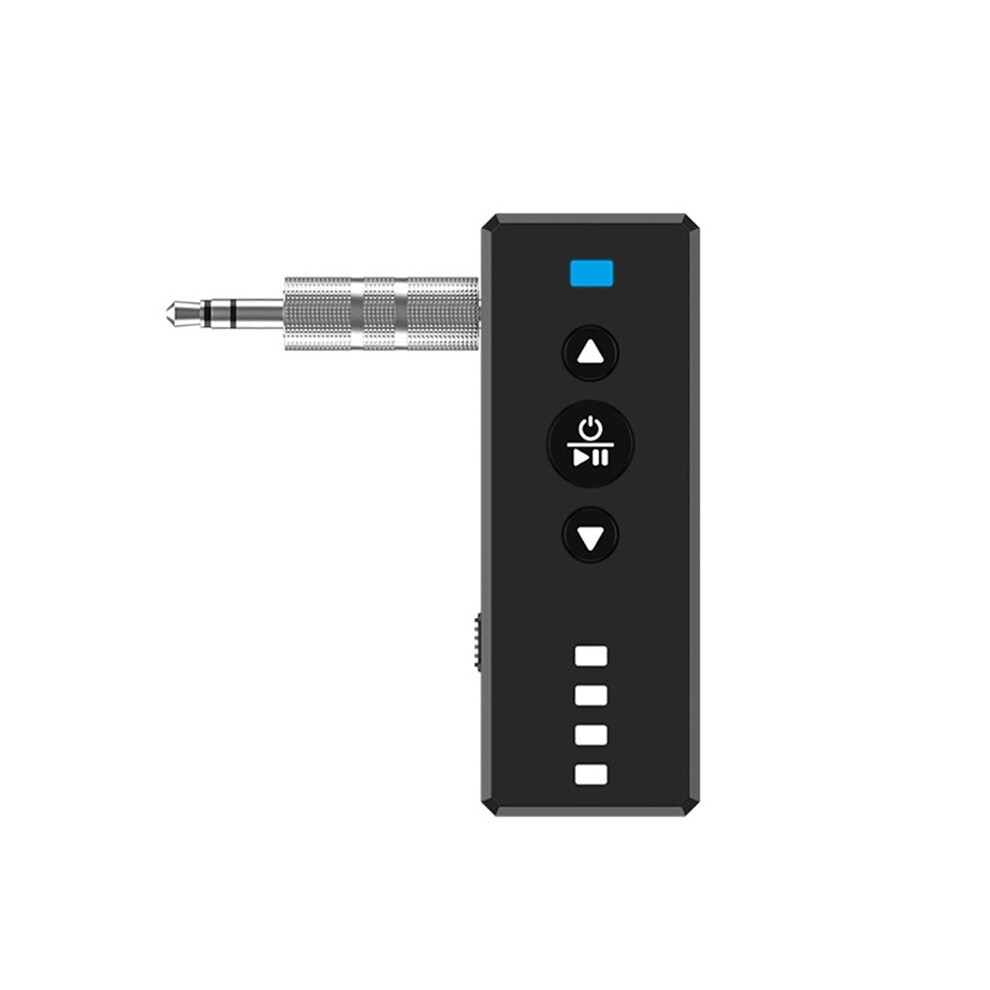 Audio Transmitter Receiver Mp3 Tf Card Wireless Card Adapter 3.5Mm Aux Stereo Music With Mic Display 6031871855950