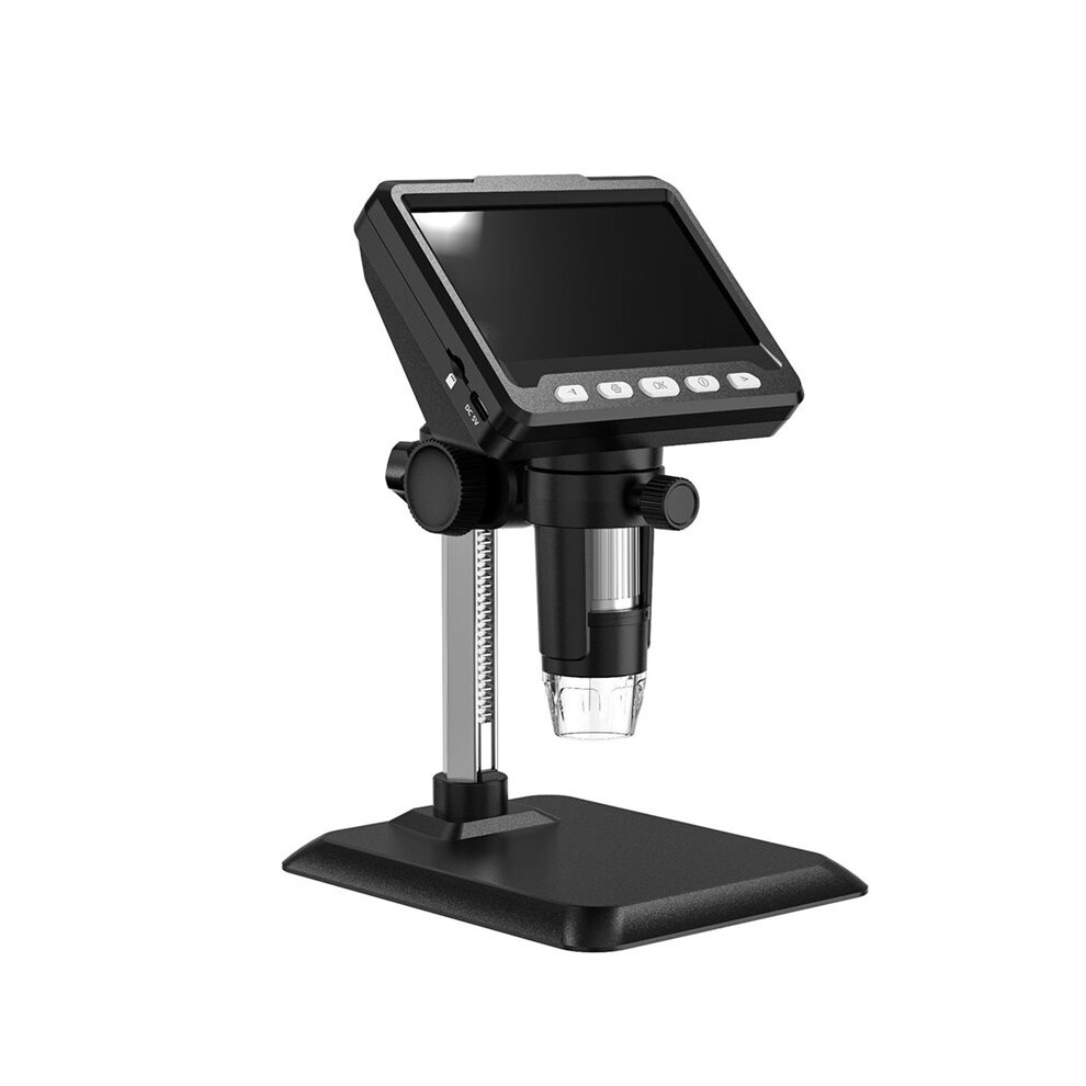 1Pc 4.3" Digital Microscope, Coin Microscope 1000X Magnification, Usb Digital Microscope, 200W Pixel Laboratory Specific 6033970313713