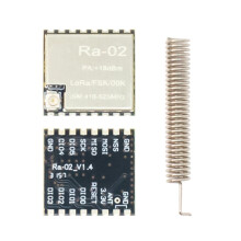 Ra-02 Module SX1278 LoRa Wireless RF Data Transmission Module SPI Interface 433MHz Most Distant 10KM for