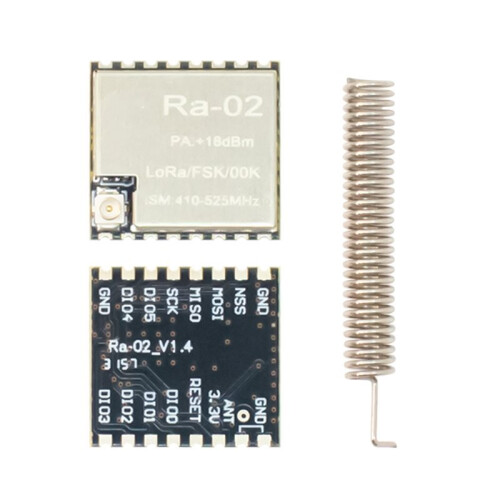 Ra-02 Module SX1278 LoRa Wireless RF Data Transmission Module SPI Interface 433MHz Most Distant 10KM for