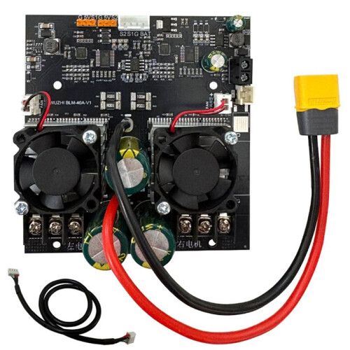 BLM-40A Dual-Channel Bidirectional Motor Controller 80A 2400W Brushless Motor 7-30V Sensorless BLDC ESC