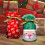 Herbruikbare kerstcadeautasjes van plastic, 50 stuks 5