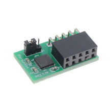 10 Pin TPM2.0 Module TPM 2.0 Security Processor Trusted Platform Module for  AOM-TPM-9670V