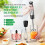 1Set Compact Plastic Metal Handheld Blender for Kitchen Soup Smoothies 4