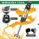 1Set Compact Plastic Metal Handheld Blender for Kitchen Soup Smoothies 5
