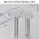 28Paires Goujons Acier Pour Assemblage Couteaux Argent 6