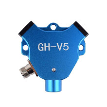 GH-V5 7-54MHz Waterdichte Balun Dipool Breedband Draagbare V-Vormige Antenne Waterdichte Balun Dipool Kortegolf Antenne Blauw
