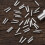 28Paires Goujons Acier Pour Assemblage Couteaux Argent 8